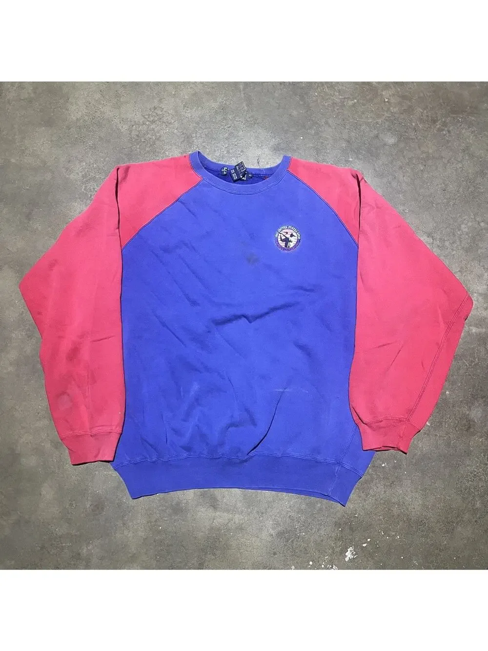 Vintage 1992 US Open Blue Polo Ralph Lauren Sweatshirt